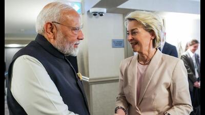The work being done by India and the EU on the trade deal dovetails with their efforts to impart greater strategic substance to their bilateral partnership. (DPR PMO/ANI) The work being done by India and the EU on the trade deal dovetails with their efforts to impart greater strategic substance to their bilateral partnership. (DPR PMO/ANI)