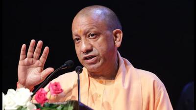 Uttar Pradesh chief minister Yogi Adityanath at an event in Lucknow on Monday. (HT Photo) Uttar Pradesh chief minister Yogi Adityanath at an event in Lucknow on Monday. (HT Photo)