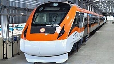 A glimpse of the Integral Coach Factory showing Vande Bharat trains at the Integral Coach Factory in Chennai. (PTI file photo for representation)