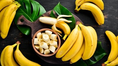 Bananas are full of vitamin B6 and natural prebiotics that keep the energy levels high. (Adobe Stock) Bananas are full of vitamin B6 and natural prebiotics that keep the energy levels high. (Adobe Stock)