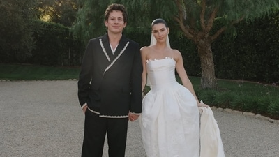 Charlie Puth celebrates 1st wedding anniversary with Brooke Sansone. (Instagram/puthbrooke) Charlie Puth celebrates 1st wedding anniversary with Brooke Sansone. (Instagram/puthbrooke)