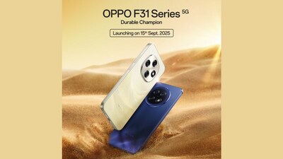Oppo F31 5G series is launching next week with a durable design. Here’s everything we know so far. (Oppo India/X)