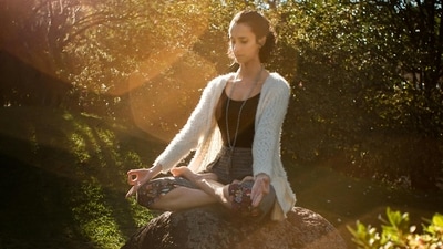 Tanisha recommends starting the day with meditation for a calm and relaxed beginning. (Pexel) Tanisha recommends starting the day with meditation for a calm and relaxed beginning. (Pexel)