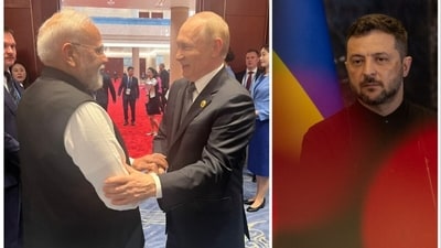 Zelensky said he thinks idea of putting tariffs on countries that do trade with Russia is 'right' (X/narendramodi and AFP)