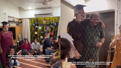 The wholesome celebration has gone viral online. (Instagram/@maitreyasathe)