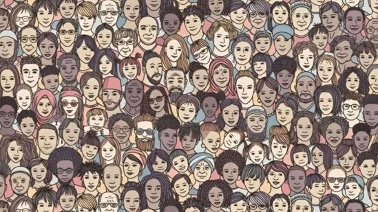 Harsh Goenka shared an optical illusion that went viral as users struggled to spot a hidden cat among hundreds of faces. (X/@hvgoenka)