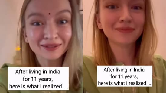 After living 11 years in India, a Russian woman shares three things she loves most about the country. (@Iuliia Aslamova/Instagram)
