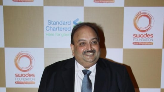 Mehul Choksi was arrested in Belgium in April following a formal request from Indian authorities. (HT FILE)