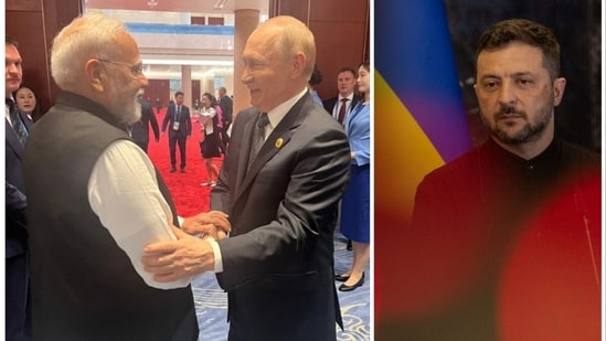 Zelensky said he thinks idea of putting tariffs on countries that do trade with Russia is 'right' (X/narendramodi and AFP)