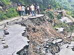 A cloudburst caused a massive mudslide and flash floods in Uttarakhand on August 6. (AFP) A cloudburst caused a massive mudslide and flash floods in Uttarakhand on August 6. (AFP)