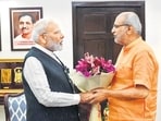 PM Narendra Modi congratulates VP-elect CP Radhakrishnan. (PTI)