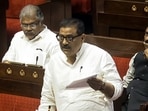 JDU MP Sanjay Kumar Jha thanked CP Radhakrishnan for nominating him as his polling agent.