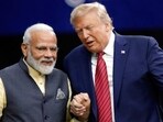 Prime Minister Narendra Modi with US President Donald Trump. Prime Minister Narendra Modi with US President Donald Trump.