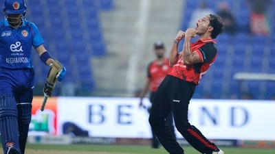 For Hong Kong, Ayush Shukla and Kinchit Shah bagged two-wicket hauls respectively. (ACC) For Hong Kong, Ayush Shukla and Kinchit Shah bagged two-wicket hauls respectively. (ACC)