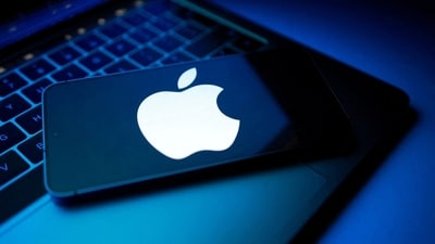 Apple is the second-most expensive of the six-biggest companies in the S&P 500, which also includes Nvidia. and Microsoft. (REUTERS)