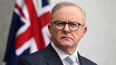 Australian Prime Minister Anthony Albanese speaks to the media during a press conference at Parliament House in Canberra, Australia. (REUTERS File)