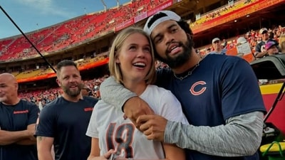 Caleb Williams enters his second Bears season with big changes on the field, while his past relationship with Alina Thyregod shows signs of ending. (@alinathyregod/ Instagram) Caleb Williams enters his second Bears season with big changes on the field, while his past relationship with Alina Thyregod shows signs of ending. (@alinathyregod/ Instagram)