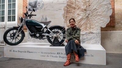 Flying Flea, Royal Enfield’s design-first electric mobility spin-off, made a striking entry at Paris Design Week 2025 with a creative showcase in partnership with the École Duperré design school.