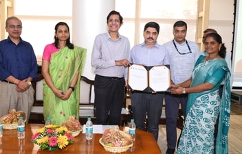 IIT Madras Director Prof. V. Kamakoti launched the new AI course "AI for Educators". (handout)