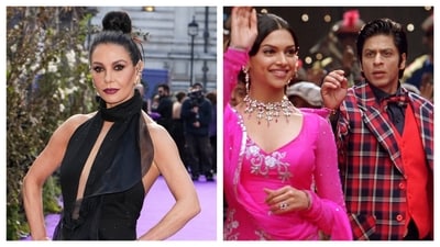 Catherine Zeta Jones posted on Instagram about watching the movie while waiting at the US Open, which went viral among fans. Catherine Zeta Jones posted on Instagram about watching the movie while waiting at the US Open, which went viral among fans.