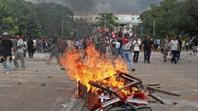 The protests were also a tipping point of a longstanding sentiment against politicians, their families and concerns over corruption. (AFP)