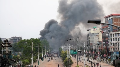 The influencers said that among those who died during the protests were students in school uniforms. (REUTERS)