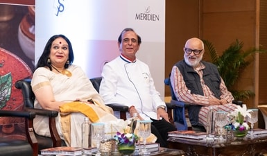 Prathibha Prahlad, Davinder Kumar and Pushpesh Pant
Photo Credit: Raajessh Kashyap