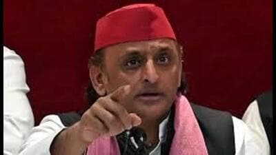 Samajwadi Party chief Akhilesh Yadav. (HT file)