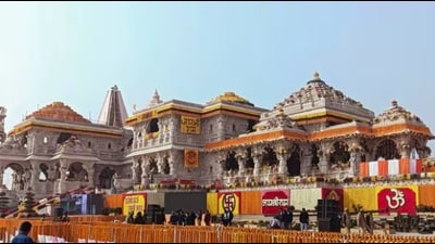 The Ram temple in Ayodhya (HT File Photo) The Ram temple in Ayodhya (HT File Photo)