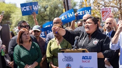 LA City Council Member Eunisses Hernandez responds after the US Supreme Court again backed  President Donald Trump's hardline immigration approach. (REUTERS)