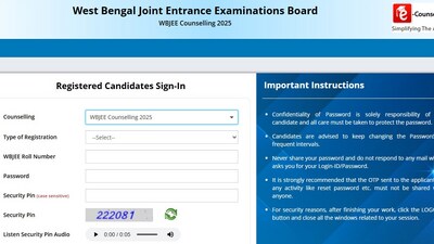 WBJEE 2025 Round 2 seat allotment result is out at wbjeeb.nic.in. The direct link to check is given here. WBJEE 2025 Round 2 seat allotment result is out at wbjeeb.nic.in. The direct link to check is given here.