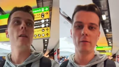 In London, a US man filmed himself saying he found no British employees at the airport, only Indians, a claim that stirred heated discussions. (Instagram/immi.grateful) In London, a US man filmed himself saying he found no British employees at the airport, only Indians, a claim that stirred heated discussions. (Instagram/immi.grateful)