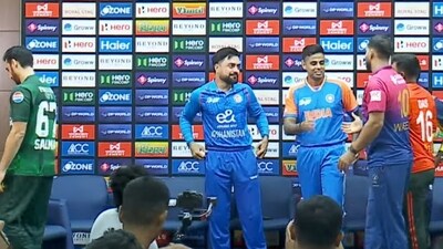 Indian skipper Suryakumar Yadav didn't shake hands with Pakistan skipper Salman Ali Agha