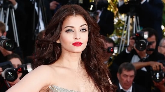 Aishwarya Rai in a Roberto Cavalli gown for 2014 Cannes Film Festival. (Instagram)