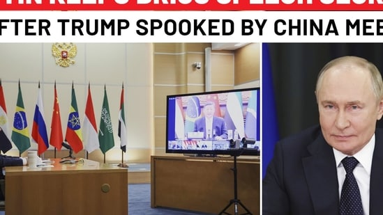 Putin keeps BRICS speech secret after Trump gets spooked by 'Troika' handshake