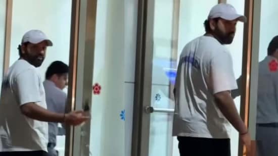 India ODI captain Rohit Sharma spotted at a Mumbai hospital