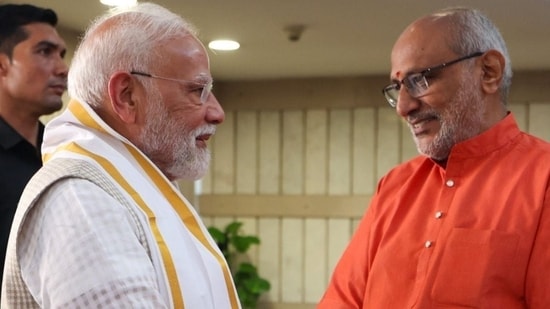 Prime Minister Narendra Modi had appealed for CP Radhakrishnan's unanimous election. (X/ @CPRGuv)