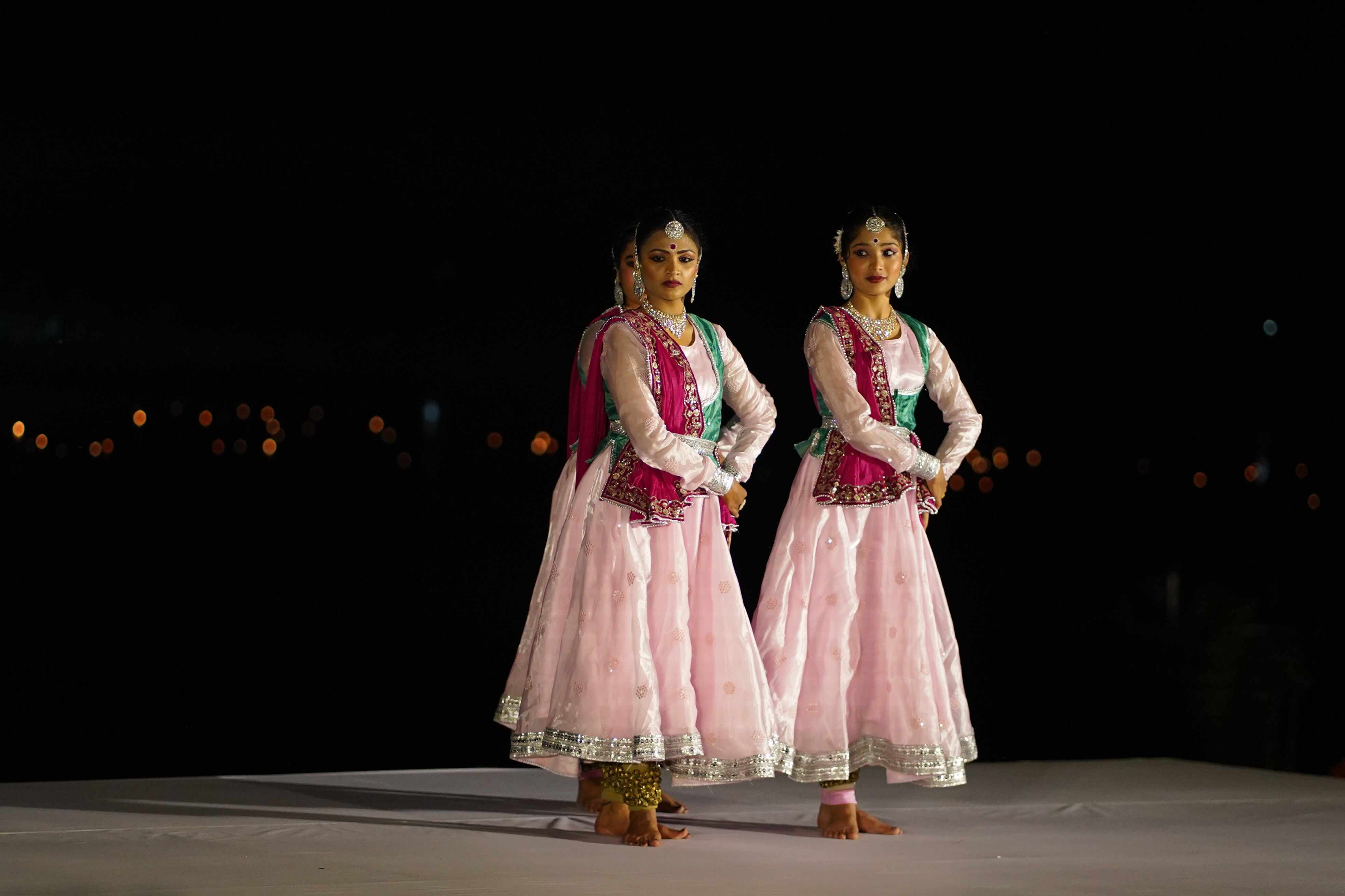 A dance performance at the festival (The Sacred River Festival) A dance performance at the festival (The Sacred River Festival)