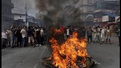 Demonstrators shout slogans as they gather to protest against Monday’s killing of 19 people after anti-corruption protests that were triggered by a social media ban which was later lifted. (REUTERS)