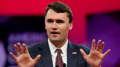 FILE PHOTO: Founder and president of Turning Point USA Charlie Kirk speaks at the Conservative Political Action Conference (CPAC) at National Harbor in Oxon Hill, Maryland, U.S., February 28, 2019 (REUTERS)