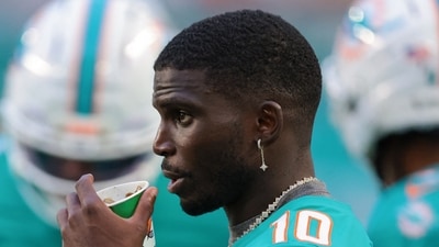 Miami Dolphins wide receiver Tyreek Hill. (IMAGN IMAGES via Reuters Connect)