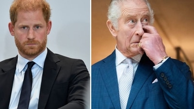Prince Harry and King Charles met face-to-face after almost 19 months. ((AP/PTI, James Manning/Pool via REUTERS)) Prince Harry and King Charles met face-to-face after almost 19 months. ((AP/PTI, James Manning/Pool via REUTERS))