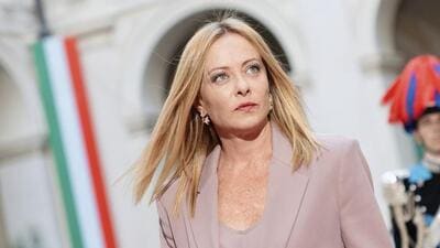 Italian Premier Giorgia Meloni reiterated Italy’s strong support for a mutually beneficial India-EU FTA at the earlies (AP)