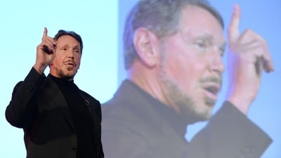 Larry Ellison founded tech giant Oracle in 1977. (File/AFP)