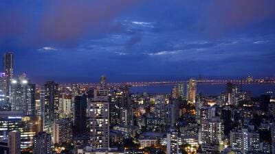 Mumbai, India - June 29, 2016:Mumbai Skyline in Mumbai, India, on Wednesday, June 29, 2016. (Photo by Vijayanand Gupta/ Hindustan Times) (Hindustan Times) Mumbai, India - June 29, 2016:Mumbai Skyline in Mumbai, India, on Wednesday, June 29, 2016. (Photo by Vijayanand Gupta/ Hindustan Times) (Hindustan Times)