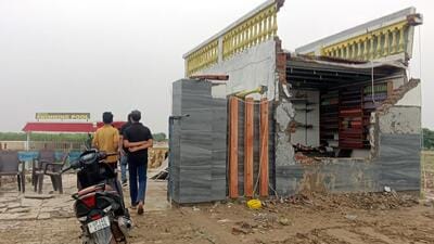 Officials said they have decided to write to the stamps and registration department to restrict registration of such properties, while other departments, like the electricity department, waterworks, etc., will also be requested to abstain from providing utility connections in such areas. (Sakib Ali/HT Photo) Officials said they have decided to write to the stamps and registration department to restrict registration of such properties, while other departments, like the electricity department, waterworks, etc., will also be requested to abstain from providing utility connections in such areas. (Sakib Ali/HT Photo)