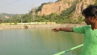 Panchkula India Sep.29 Water Treatment Plant Where Two Children Drowned Choki Village In Panchkula Sep.29 2017 Photo by Sant Arora Hindustan Times Panchkula India Sep.29 Water Treatment Plant Where Two Children Drowned Choki Village In Panchkula Sep.29 2017 Photo by Sant Arora Hindustan Times