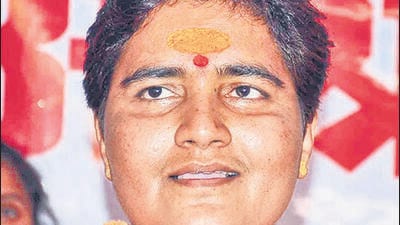 Sadhvi Pragya Singh Thakur, an accused in the 2008 Malegaon bomb blast case. (HT Photo) Sadhvi Pragya Singh Thakur, an accused in the 2008 Malegaon bomb blast case. (HT Photo)