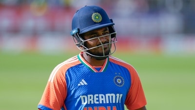 Sanju Samson fails to make the playing XI for the Asia Cup 2025 match against UAE. (AP)