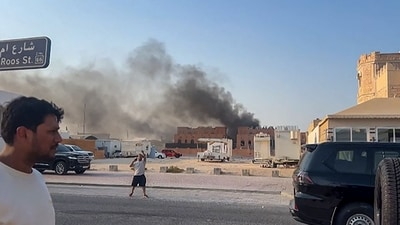 An Israeli military official said the military carried out air strikes on Doha on September 9 in an operation targeting senior leaders of the Palestinian militant group Hamas. (AFP) An Israeli military official said the military carried out air strikes on Doha on September 9 in an operation targeting senior leaders of the Palestinian militant group Hamas. (AFP)